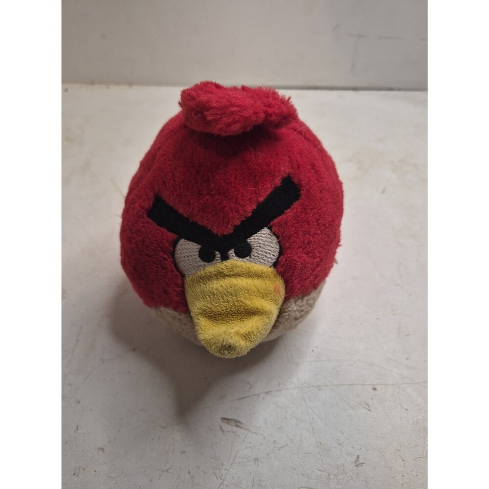 Angry Birds Plush Red Bird Toy Stuffed Animal 5"
